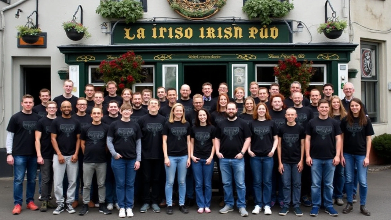 The Cultural Significance of a Black T-Shirt in Ireland