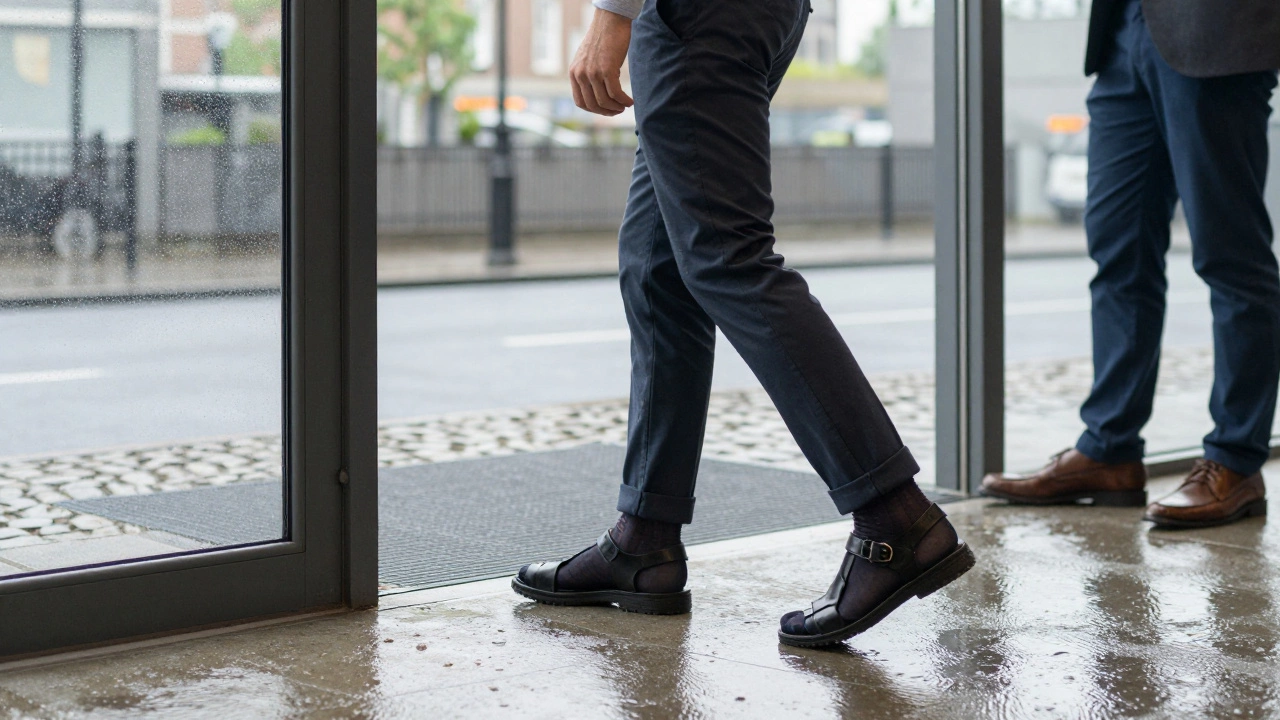 Is It Unprofessional to Wear Sandals to Work in Ireland?
