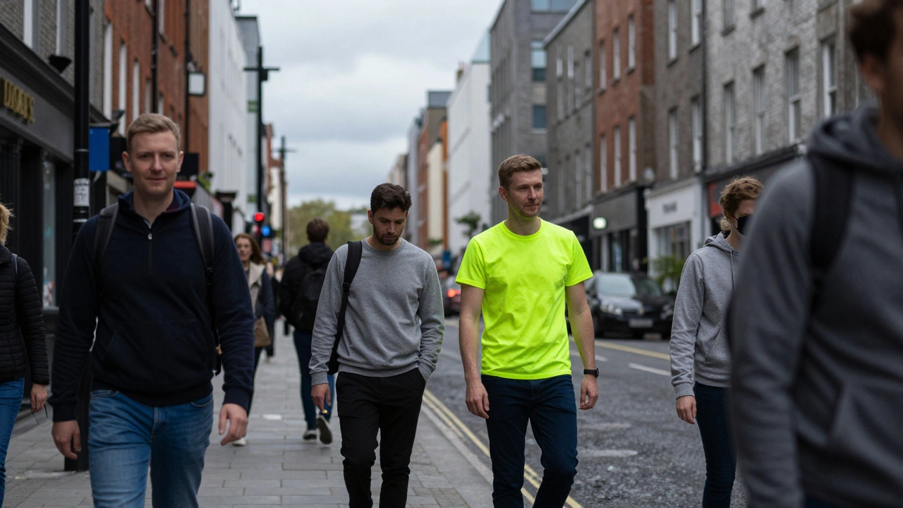 What Color Catches the Human Eye Most? The Science Behind T-Shirt Visibility in Ireland