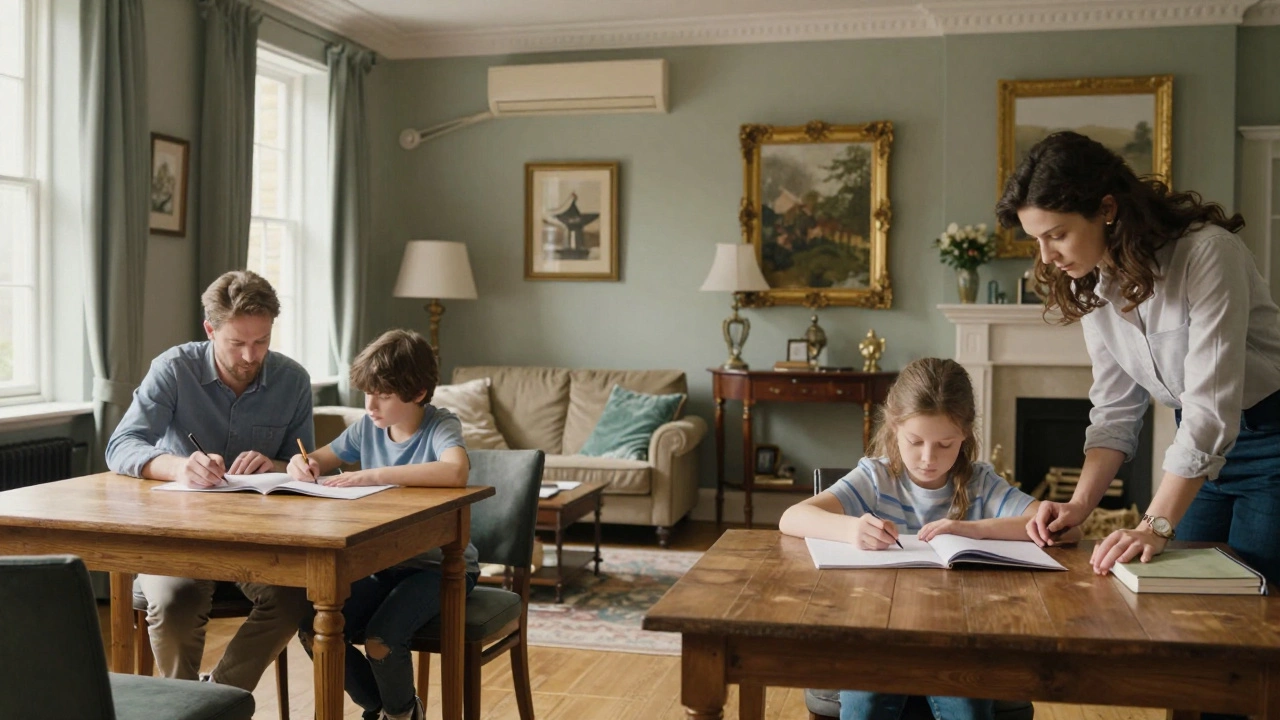 Comparison of Irish home schooling and royal tutoring environments